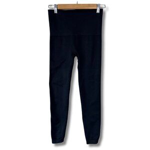 Spanx Women's Leggings High Rise Athletic Workout High Impact Black Large